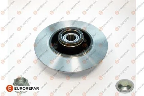 Диск гальмівний (задній) Renault Megane 08- (260x8) (+ABS) (з підшипником) PRO Eurorepar 1619238680