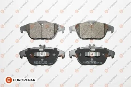 Колодки тормозные (задние) MB C-class (W204/C204) 07-14/E-class (C207/A207) 09-16/GLK (X204) 08-15 Eurorepar 1623063380