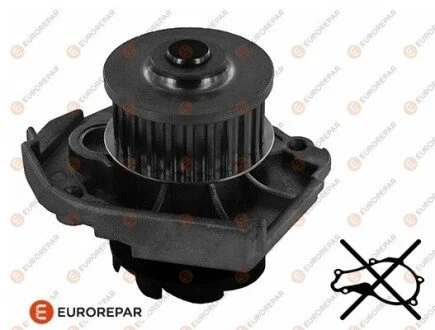Помпа води Fiat Doblo 1.4 05-/Punto/Bravo 1.2/1.4 98-14/Panda 1.1/1.2/1.4 03- (23z) Eurorepar 1623099580