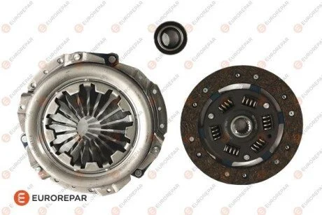 Комплект зчеплення Citroen C3/Peugeot 207/307 1.1-1.4 00- (d=180mm) +вижимний (z=18) Eurorepar 1636266080