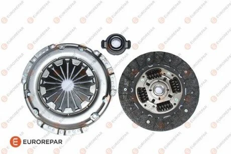 Комплект зчеплення Citroen Berlingo/Peugeot Partner 1.4i 96- (d=200mm) (+вижимний) Eurorepar 1636266480