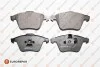 Колодки гальмівні (передні) Ford Focus/Mazda 3/Volvo C30/C70/S40/V50/Opel Vectra C 05-14/V40 12- Eurorepar 1639374680 (фото 1)