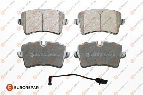 Колодки гальмівні (задні) Audi A4/A5/A6/A7 10- (+датчик) Eurorepar 1639377780