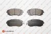 SUBARU гальмівні колодки передні Forester (SG) 2.0/2.0S 02-,Impreza,Legacy Eurorepar 1639378980 (фото 1)