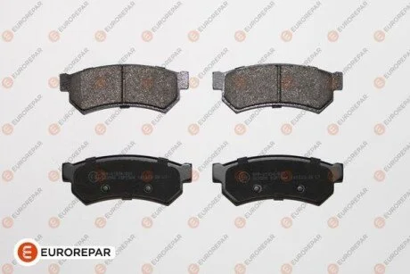 Колодки тормозные (задние) Chevrolet Lacetti/Nubira 05-/Daewoo Nubira 97- Eurorepar 1639379580