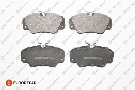 Колодки гальмівні (передні) Opel Omega A/B 86-03/Senator B 87-93 Eurorepar 1639382780