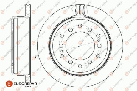 ДИСК ГАЛЬМ?ВНИЙ ЗАДН?Й Eurorepar 1642778180