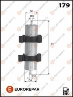 E:DIESEL FILTER Eurorepar 1643628080