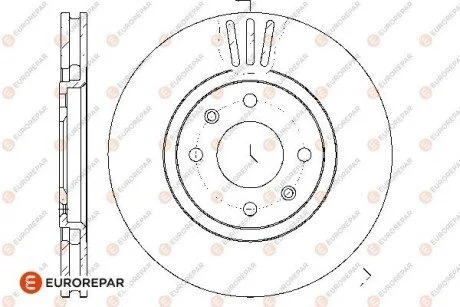 ДИСК ГАЛЬМ?ВНИЙ Eurorepar 1667857180