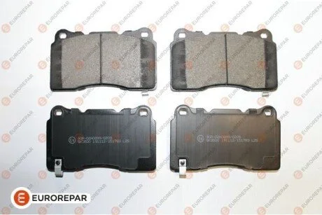 Колодки гальмівні (передні) Opel Insignia 08-17/Astra J/Tesla S/X/VW Golf VII 12-/Renault Megane 17 Eurorepar 1675990380