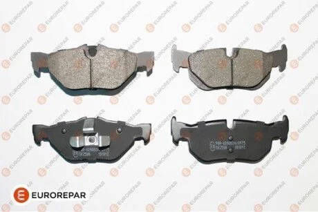 Колодки гальмівні (задні) BMW 1(E81/82/87)/3 (E90-E93)/X1 (E84) 03-13 (Teves) Q+ Eurorepar 1675995080