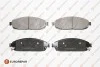 Колодки гальмівні (передні) Jeep Grand Cherokee III/IV 04-/Commander 05-10 (Akebono) Eurorepar 1681163580 (фото 1)