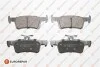 PEUGEOT Колодки гальмівні задні.308 13- Eurorepar 1681166980 (фото 1)