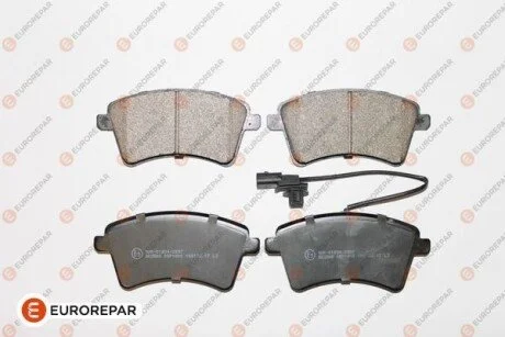 Колодки тормозные (передние) Renault Kangoo/Nissan NV 250 08- (+датчики) Eurorepar 1681167880