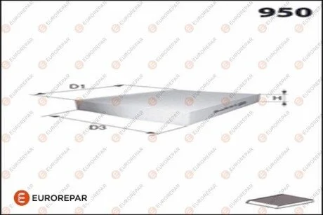8421392500 Ф?ЛЬТР САЛОНУ ВУГ?ЛЬНИЙ Eurorepar 1682951080