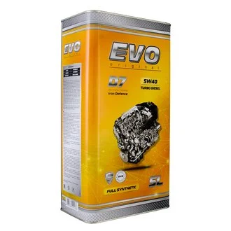 D7 5W-40 TURBO DIESEL 5Lx3 EVO D7 5L 5W-40 TURBO DIESEL (фото 1)