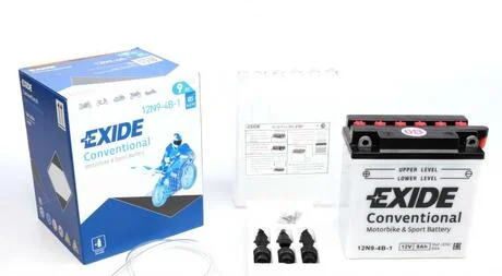 Аккумулятор 9Ah-12v (135х75х139) L, EN85 EXIDE 12N9-4B-1