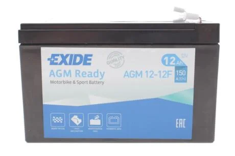 Акумулятор EXIDE AGM12-12F