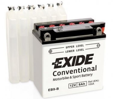 Стартерна батарея (акумулятор) EB9-B EXIDE EB9B