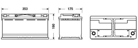 Акумулятор EXIDE EK920 (фото 1)