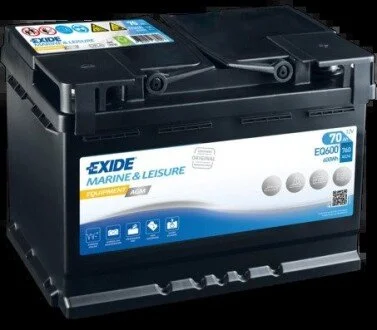 Акумулятор EXIDE EQ600