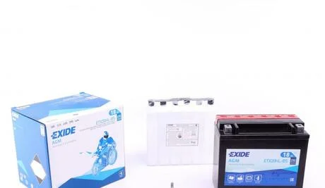Аккумулятор 18Ah-12v AGM (175х87х155) R, EN270 EXIDE ETX20HL-BS