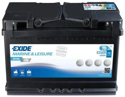 Акумулятор EXIDE EZ600