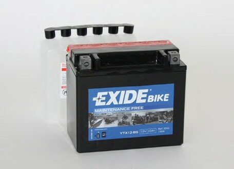 Акумулятор EXIDE YTX12-BS (фото 1)