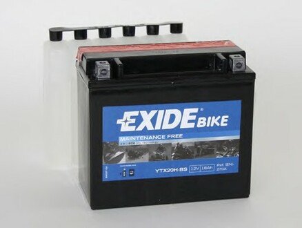 Акумулятор EXIDE YTX20H-BS (фото 1)