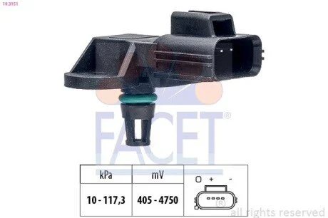 Автозапчастина FACET 103151