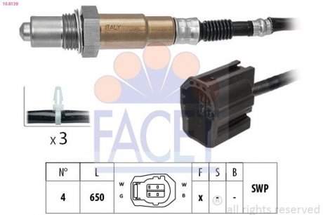 SONDA LAMBDA FACET 108139