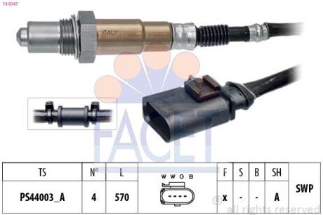 Sensor FACET 108347