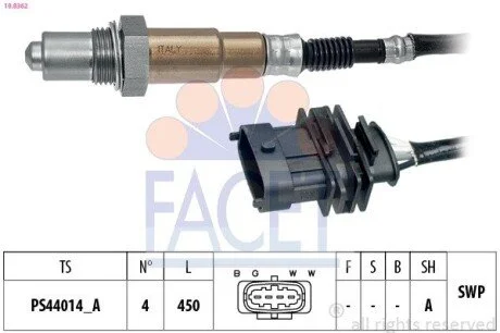 SONDA LAMBDA FACET 108362