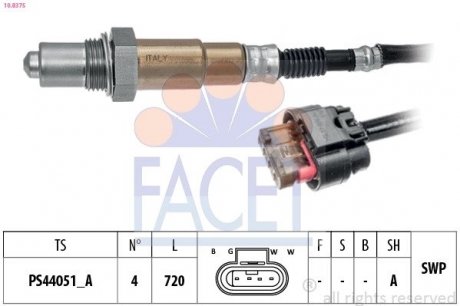 SONDA LAMBDA FACET 108375