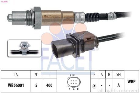 SONDA LAMBDA FACET 108395