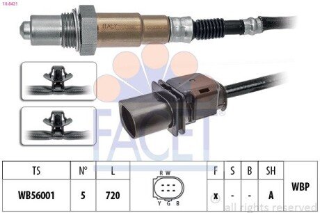 SONDA LAMBDA FACET 108421