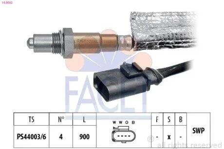 SONDA LAMBDA FACET 108502