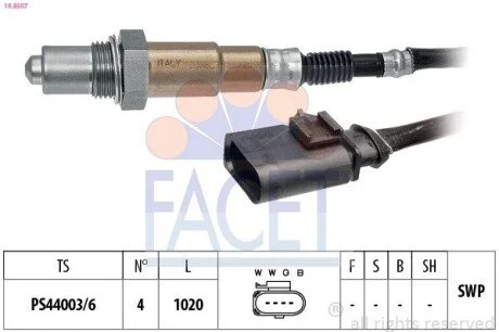 SONDA LAMBDA FACET 108507