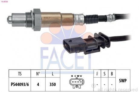 SONDA LAMBDA FACET 108508 (фото 1)