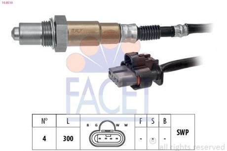 SONDA LAMBDA FACET 108510