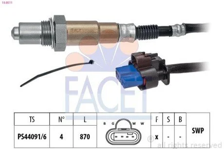 SONDA LAMBDA FACET 108511