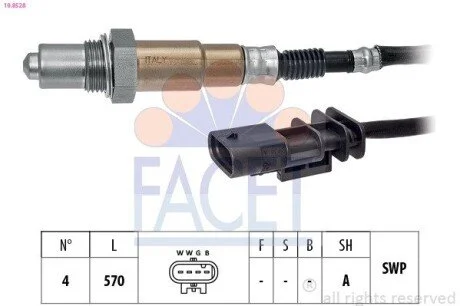 SONDA LAMBDA FACET 108528