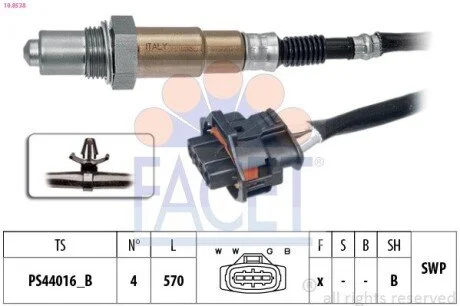 SONDA LAMBDA FACET 108538