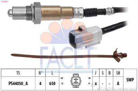 SONDA LAMBDA FACET 108547