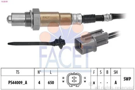 SONDA LAMBDA FACET 108549
