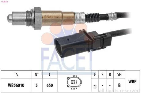 SONDA LAMBDA FACET 108552 (фото 1)