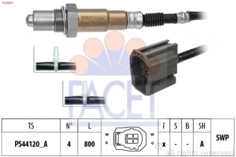 SONDA LAMBDA FACET 108561