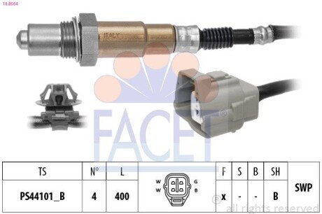 SONDA LAMBDA FACET 108564