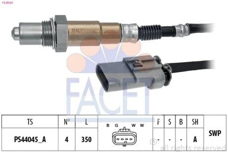 SONDA LAMBDA FACET 108584
