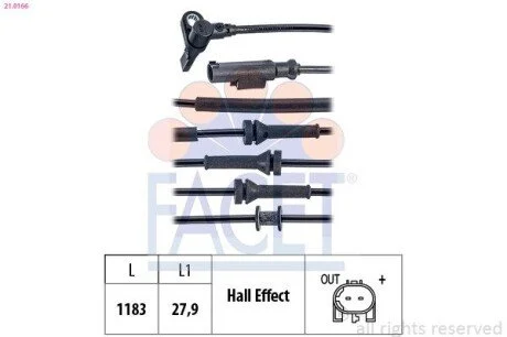 CZUJNIK ABS FACET 210166
